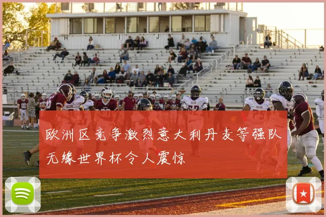 欧洲区竞争激烈意大利丹麦等强队无缘世界杯令人震惊